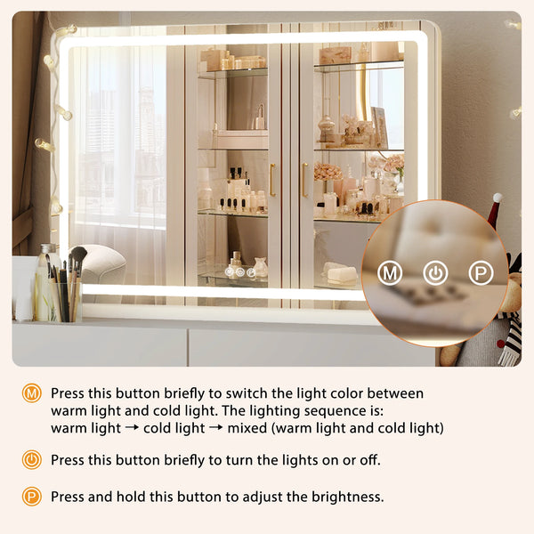 All-in-One LED Vanity Mirror