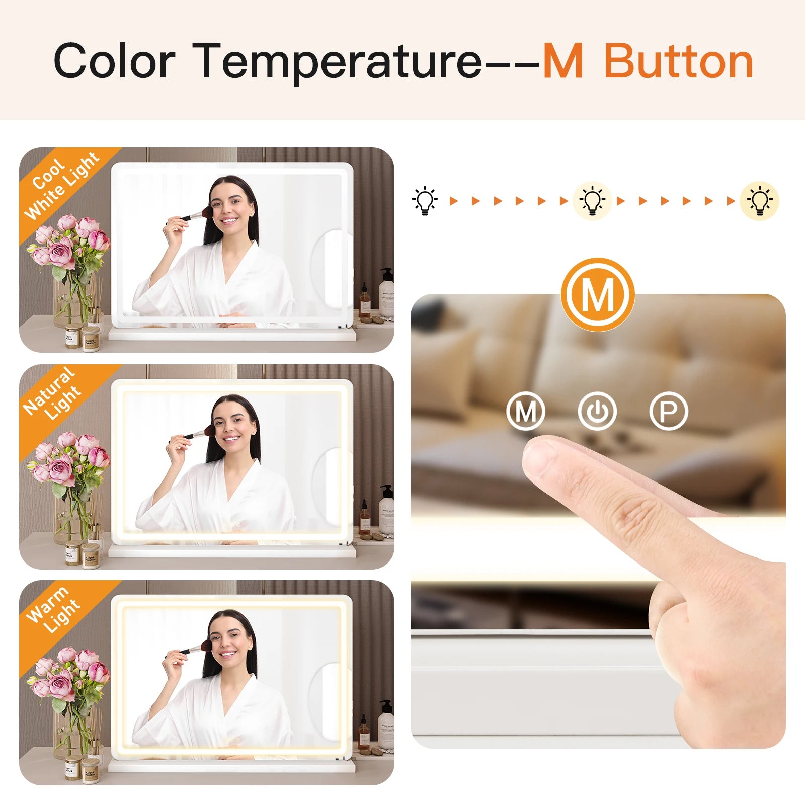 All-in-One LED Vanity Mirror