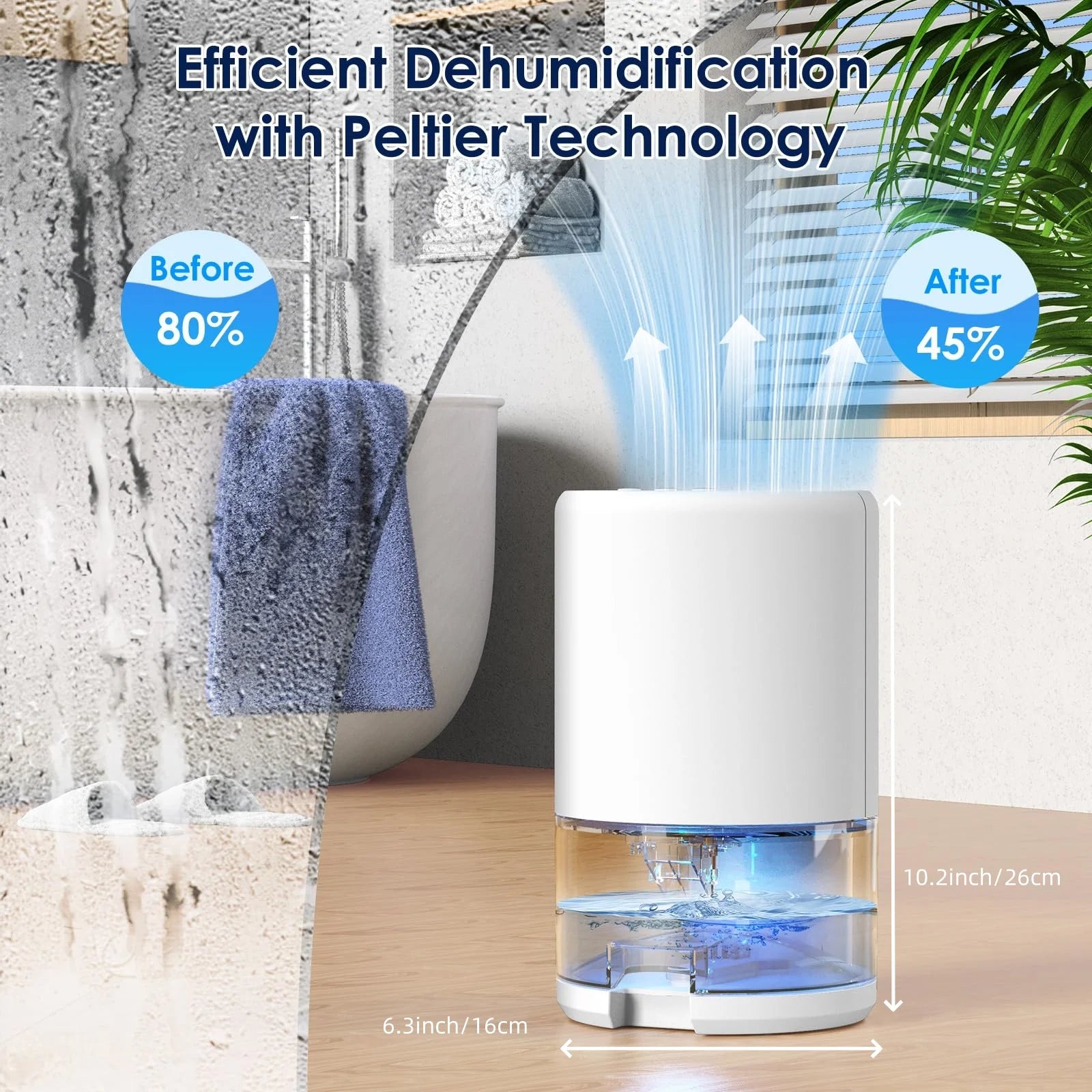 Quiet Home Dehumidifier