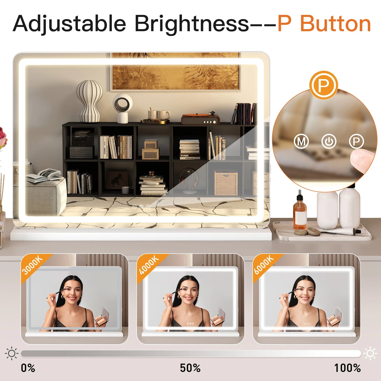 All-in-One LED Vanity Mirror
